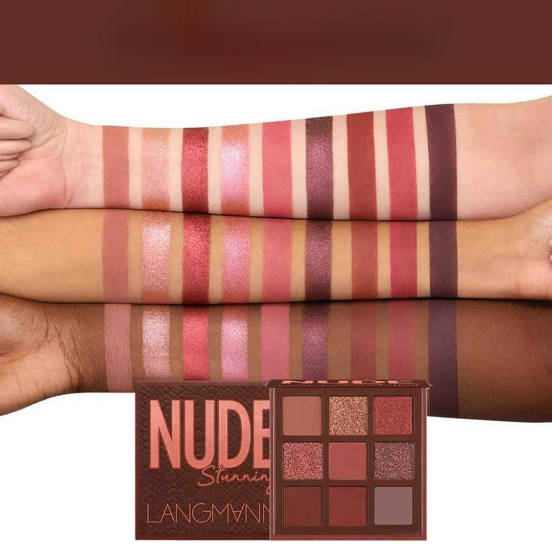 Paleta Palace 9 Cores - Tons Marrom e Vermelho
