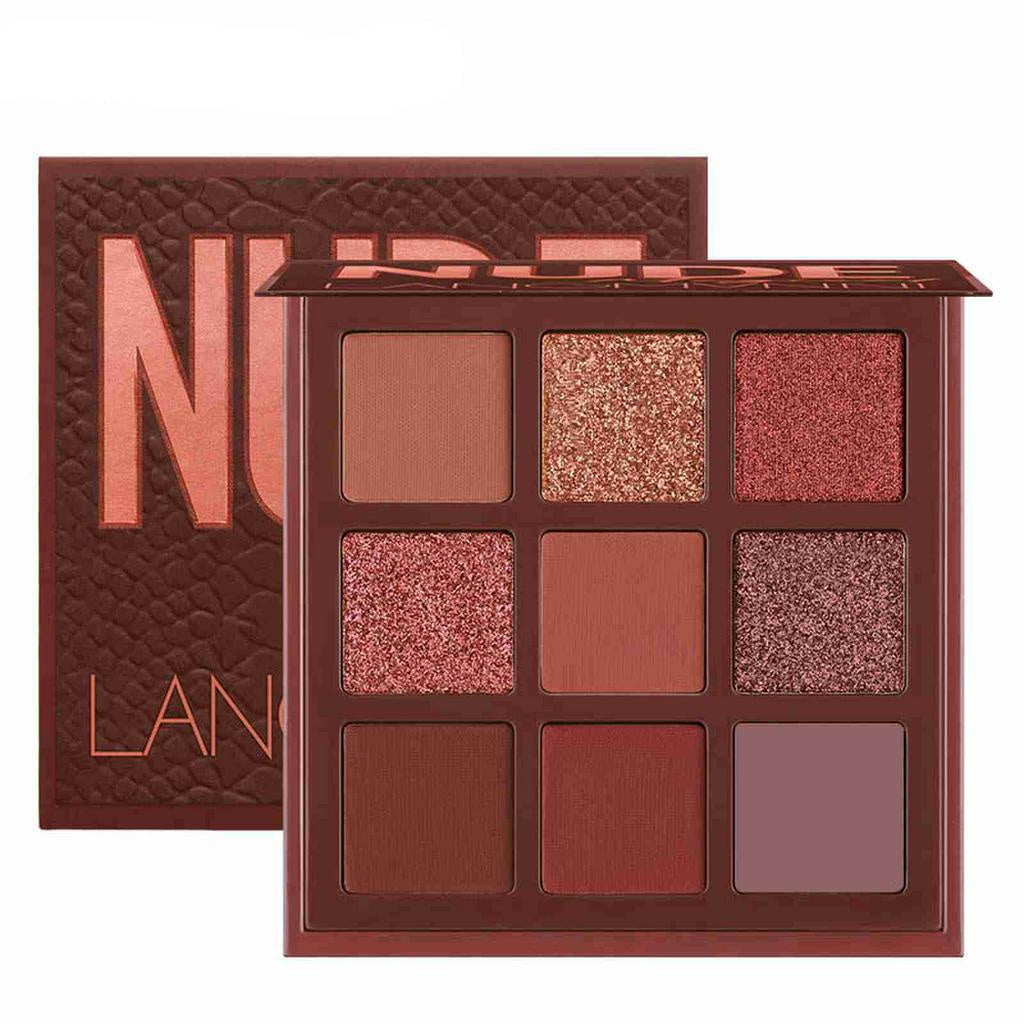 Paleta Palace 9 Cores - Tons Marrom e Vermelho