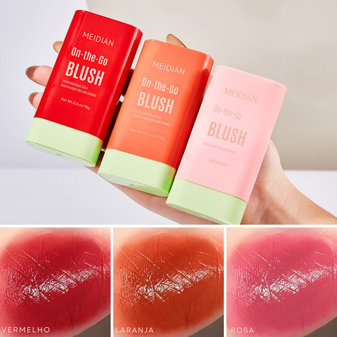 Blush Stick Lip Gloss Bastão