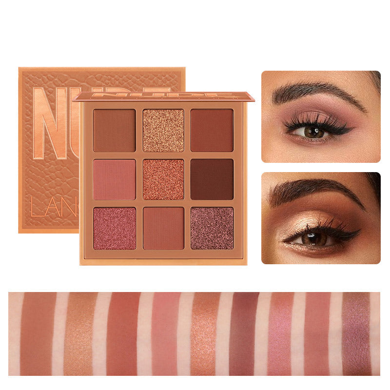 Paleta Palace 9 Cores - Tons Marrom e Vermelho