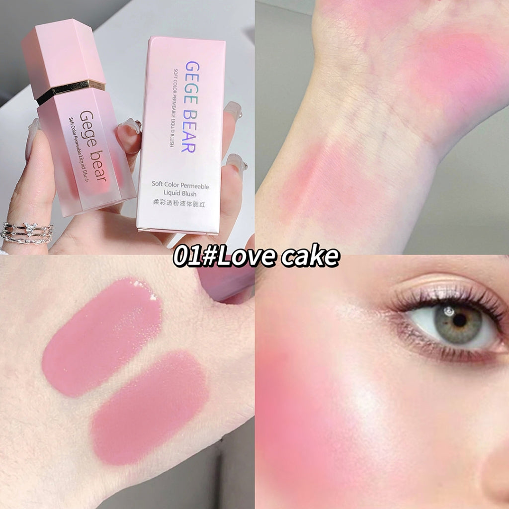 Creme Blush Líquido 6 Cores 7g