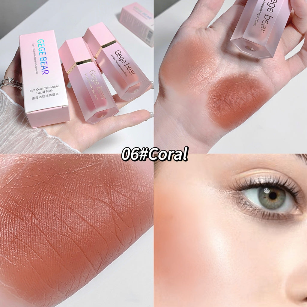 Creme Blush Líquido 6 Cores 7g