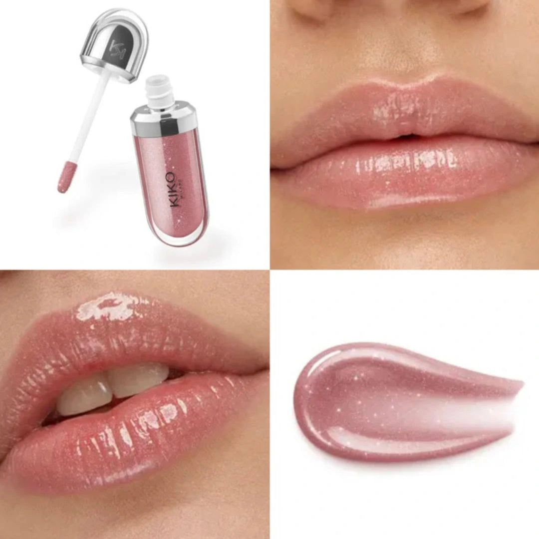 Kiko 3D Hydra Lipgloss 6,5 ml – Gloss Hidratante Efeito 3D
