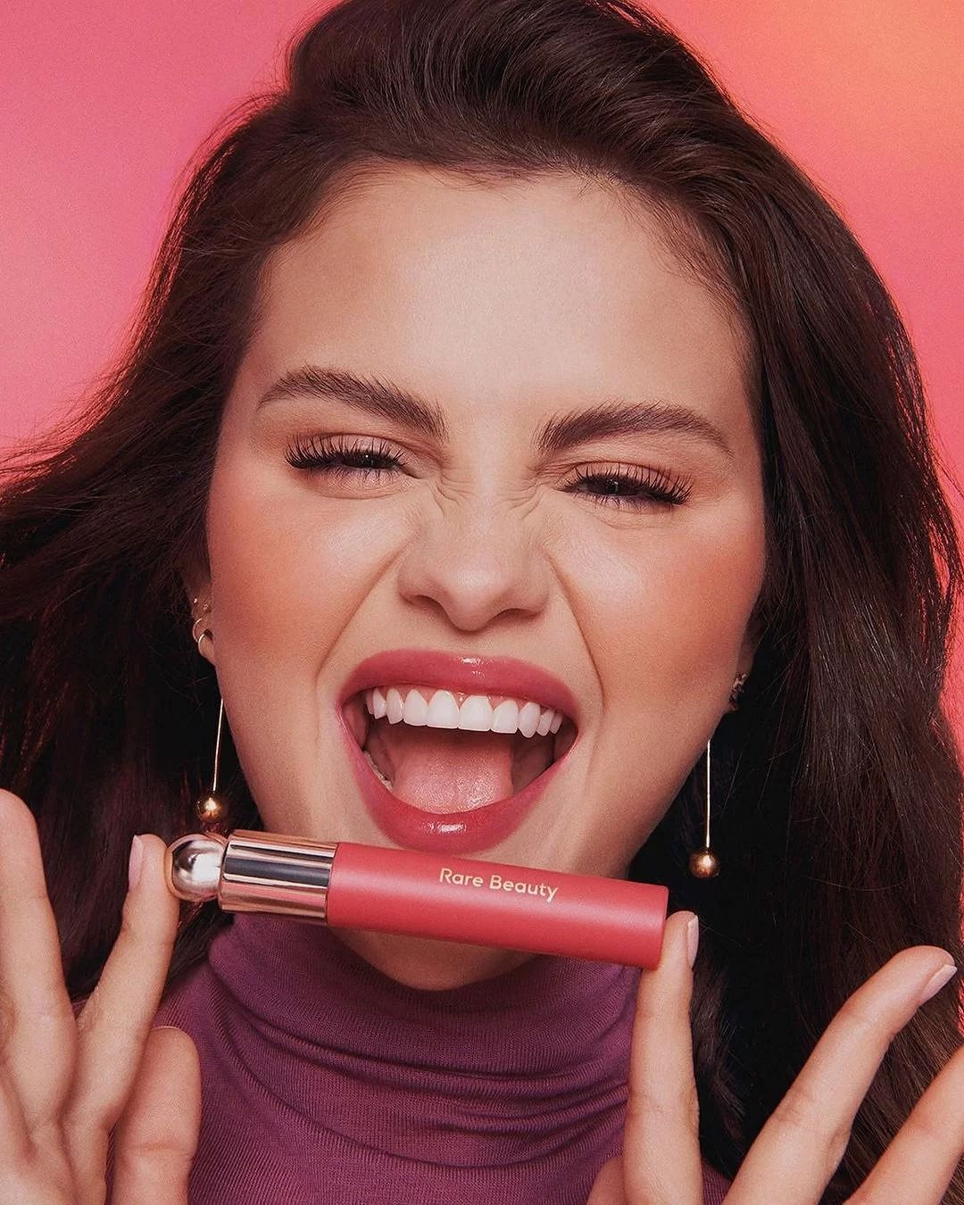 Lip Glaze Rare Beauty 3 ml – Brilho Labial Hidratante e Leve