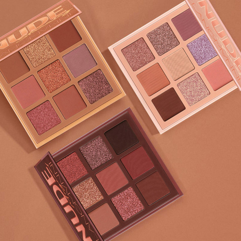 Paleta Palace 9 Cores - Tons Marrom e Vermelho
