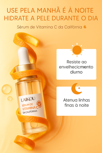 Sérum Facial Laikou Vitamina C 17ml - Clareador Anti-idade