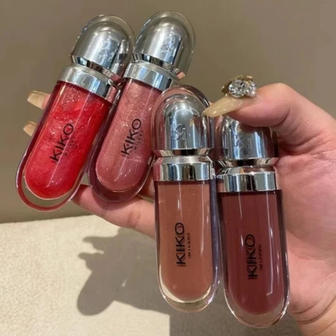 Kiko 3D Hydra Lipgloss 6,5 ml – Gloss Hidratante Efeito 3D